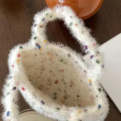 Bags & Purses*Boogzel Clothing Crochet Mini Bag White