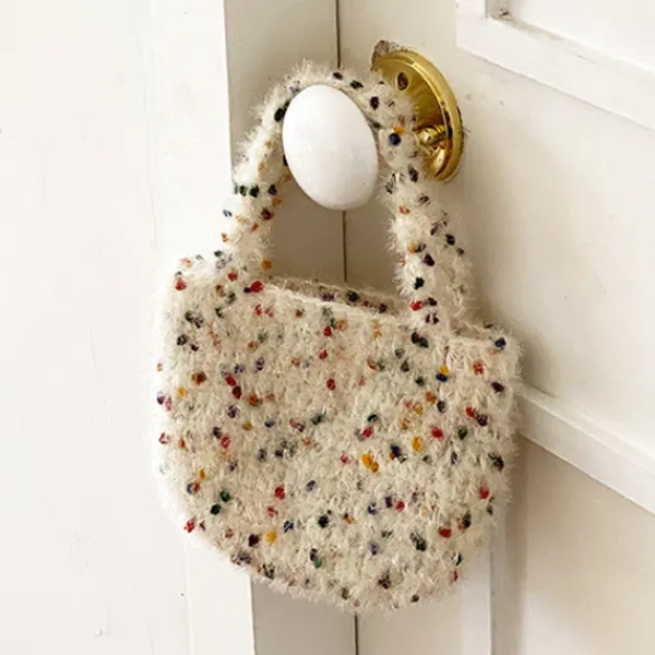 Bags & Purses*Boogzel Clothing Crochet Mini Bag White