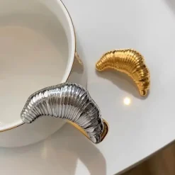 Other*Boogzel Clothing Croissant Brooch