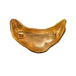 Other*Boogzel Clothing Croissant Brooch