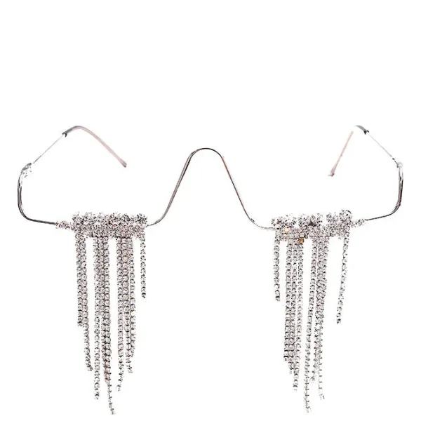 Sunglasses*Boogzel Clothing Crystal Tears Glasses
