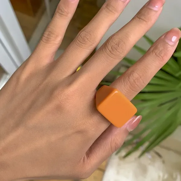 Rings*Boogzel Clothing Cube Chunky Ring