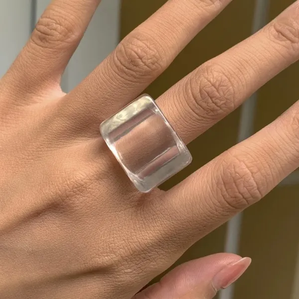 Rings*Boogzel Clothing Cube Chunky Ring