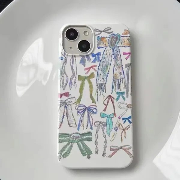 Iphone Cases*Boogzel Clothing Cute Bows iPhone Case Multi