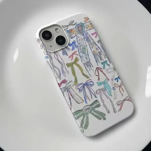 Iphone Cases*Boogzel Clothing Cute Bows iPhone Case Multi