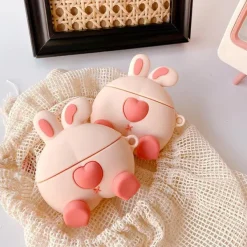 Iphone Cases*Boogzel Clothing Cute Bunny AirPods Case