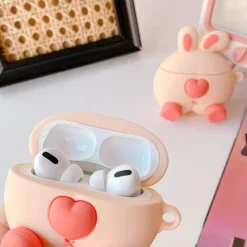 Iphone Cases*Boogzel Clothing Cute Bunny AirPods Case