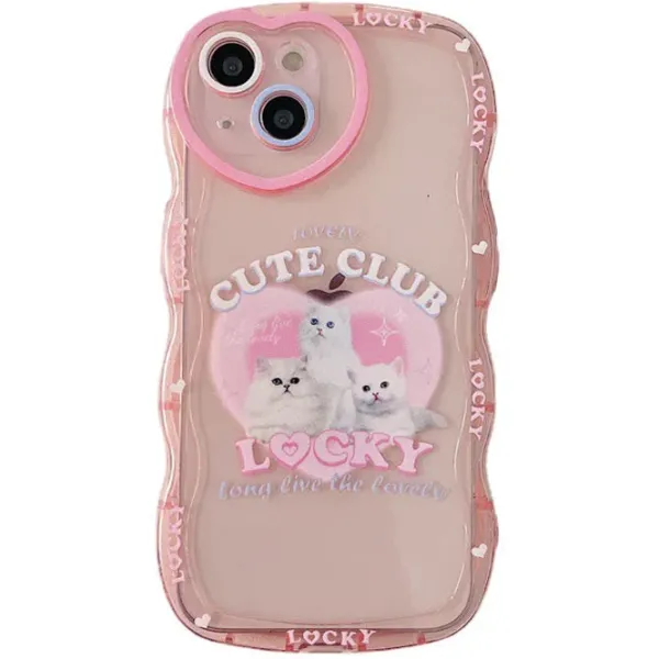 Iphone Cases*Boogzel Clothing Cute Club iPhone Case Pink