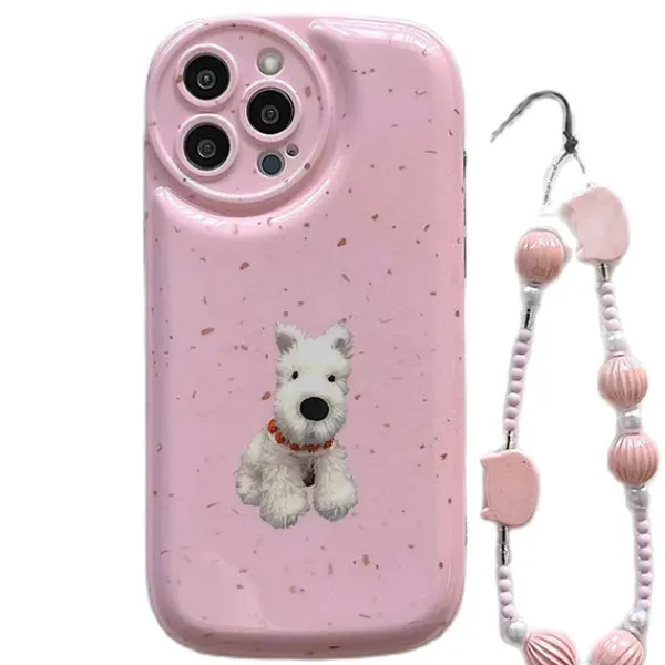 Iphone Cases*Boogzel Clothing Cute Dog iPhone Case Pink