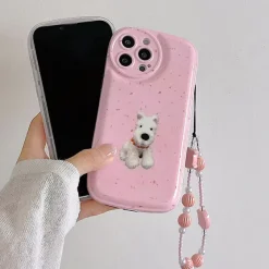 Iphone Cases*Boogzel Clothing Cute Dog iPhone Case Pink
