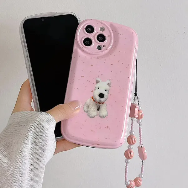 Iphone Cases*Boogzel Clothing Cute Dog iPhone Case Pink
