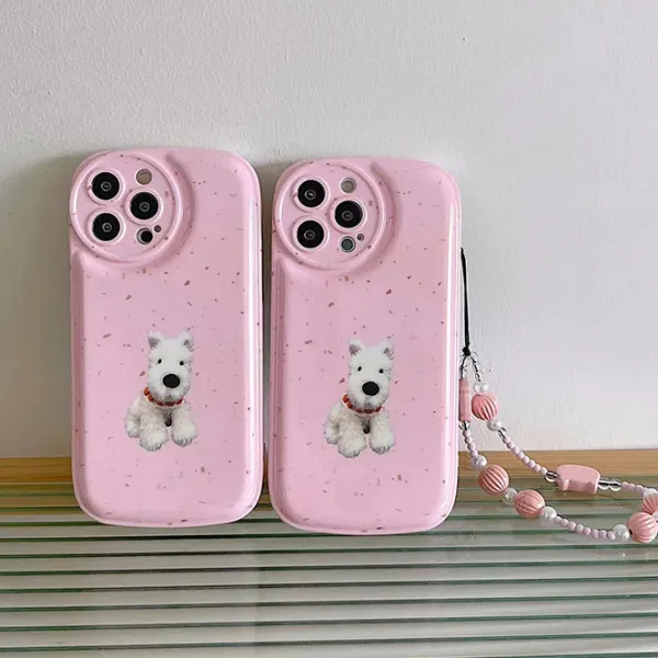 Iphone Cases*Boogzel Clothing Cute Dog iPhone Case Pink