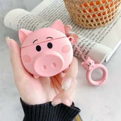 Iphone Cases*Boogzel Clothing Cute Pig Airpods Case Pink