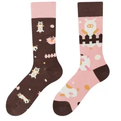 Socks*Boogzel Clothing Cute Pig Mismatched Socks