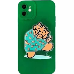 Iphone Cases*Boogzel Clothing Cute Tiger iPhone Case Green