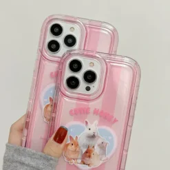 Iphone Cases*Boogzel Clothing Cutie Bunny iPhone Case Pink