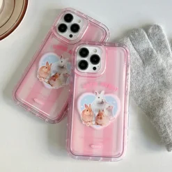 Iphone Cases*Boogzel Clothing Cutie Bunny iPhone Case Pink