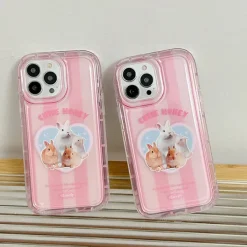 Iphone Cases*Boogzel Clothing Cutie Bunny iPhone Case Pink