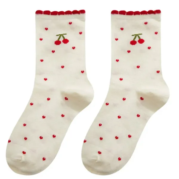 Socks*Boogzel Clothing Cutie Embroidered Socks