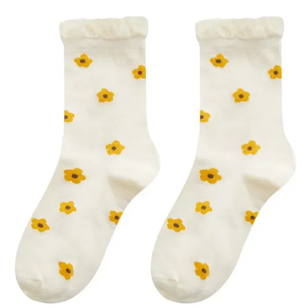 Socks*Boogzel Clothing Cutie Embroidered Socks
