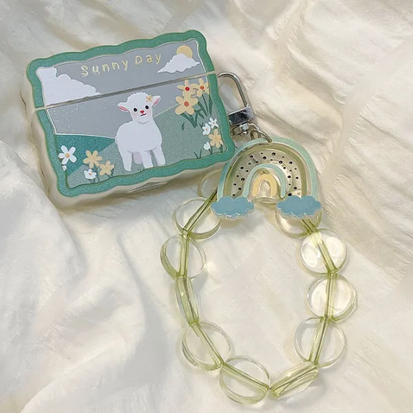 Iphone Cases*Boogzel Clothing Cutie Sheep AirPods Case Green