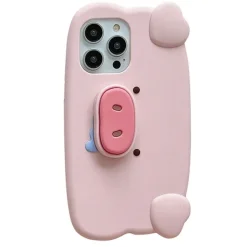 Iphone Cases*Boogzel Clothing 3D Pig iPhone Case Pink