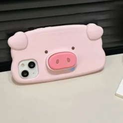 Iphone Cases*Boogzel Clothing 3D Pig iPhone Case Pink