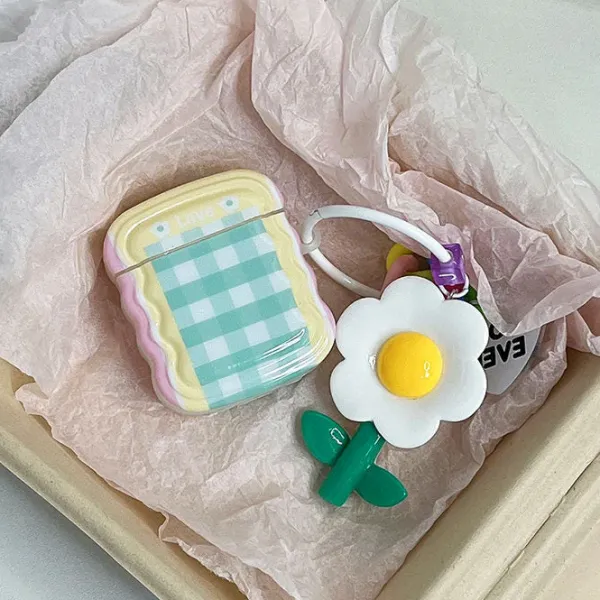Iphone Cases*Boogzel Clothing Daisy Checkered AirPods Case