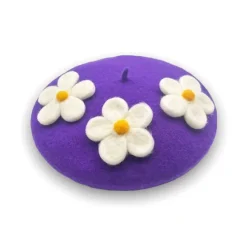 Hats*Boogzel Clothing Daisy Crochet Beret