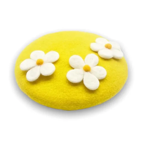 Hats*Boogzel Clothing Daisy Crochet Beret