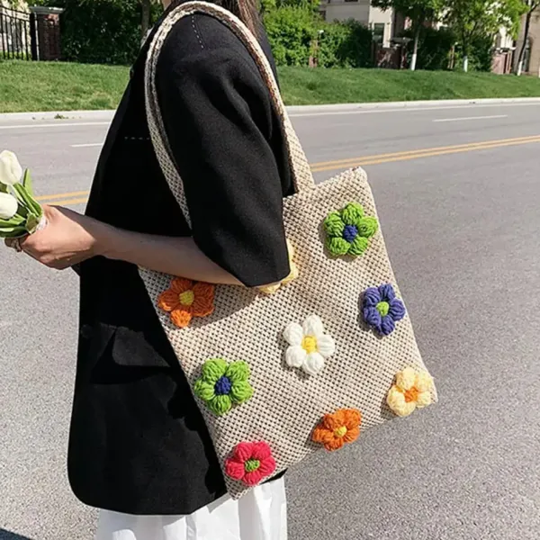 Bags & Purses*Boogzel Clothing Daisy Crochet Tote Bag
