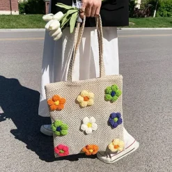 Bags & Purses*Boogzel Clothing Daisy Crochet Tote Bag