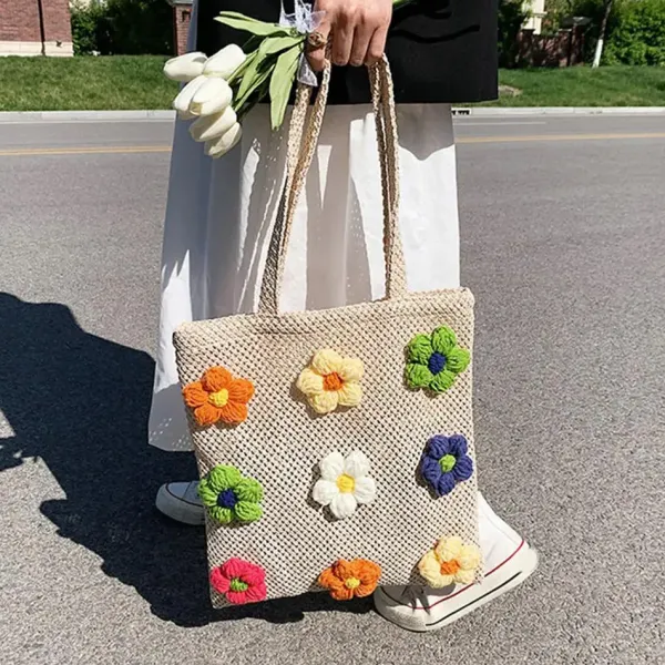 Bags & Purses*Boogzel Clothing Daisy Crochet Tote Bag