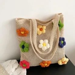 Bags & Purses*Boogzel Clothing Daisy Crochet Tote Bag