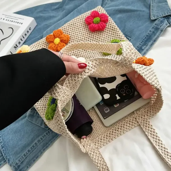 Bags & Purses*Boogzel Clothing Daisy Crochet Tote Bag