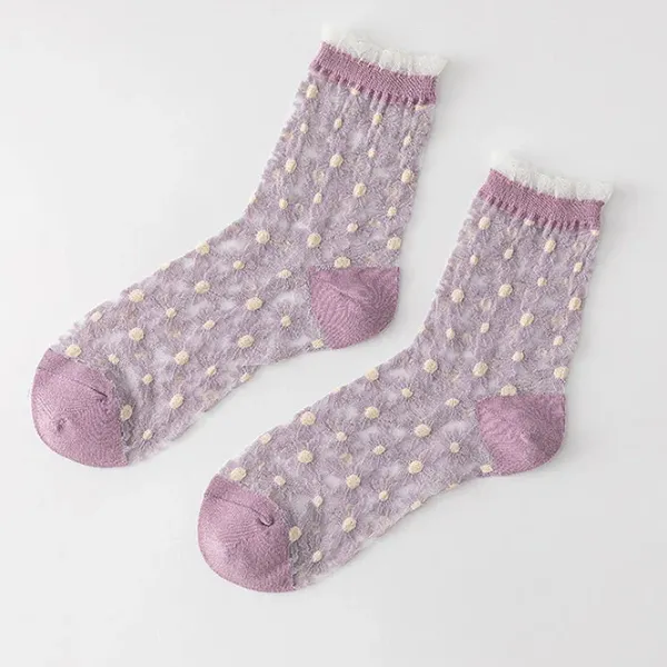 Socks*Boogzel Clothing Daisy Frilly Socks
