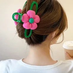 Hair Accessories*Boogzel Clothing Daisy Puffer Hair Claw