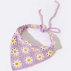 Other|Hats*Boogzel Clothing Daisy Сrochet Hair Scarf