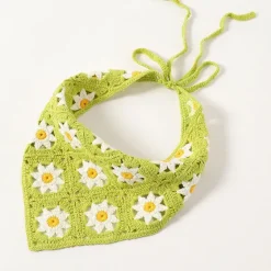Other|Hats*Boogzel Clothing Daisy Сrochet Hair Scarf