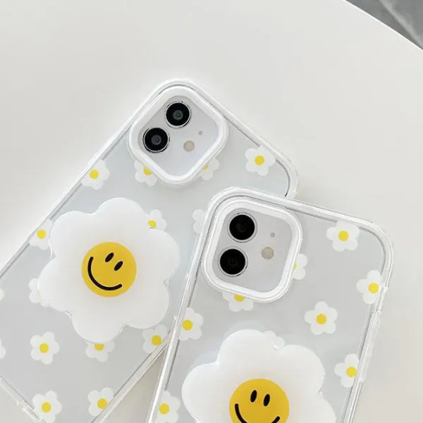 Iphone Cases*Boogzel Clothing Daisy Smiley iPhone Case