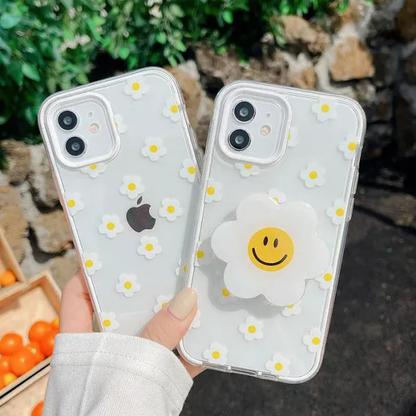 Iphone Cases*Boogzel Clothing Daisy Smiley iPhone Case