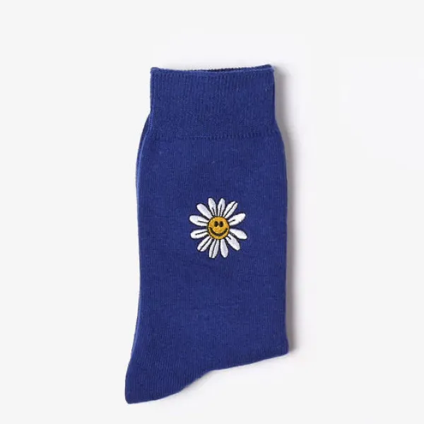 Socks*Boogzel Clothing Daisy Socks Blue