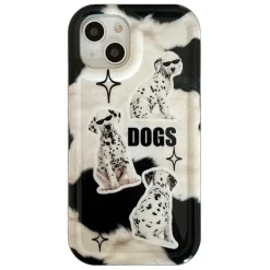 Iphone Cases*Boogzel Clothing Dalmatian Dog iPhone Case Black/white
