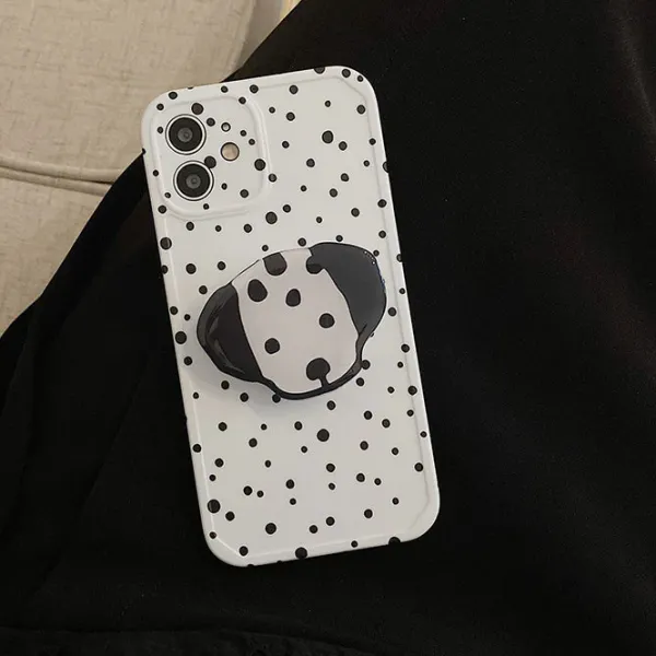 Iphone Cases*Boogzel Clothing Dalmatian iPhone Case White/black