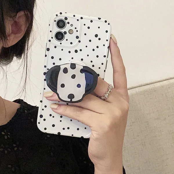 Iphone Cases*Boogzel Clothing Dalmatian iPhone Case White/black