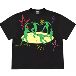 Aesthetic T-Shirts & Graphic Tees*Boogzel Clothing Dancing Aliens Graphic T-Shirt