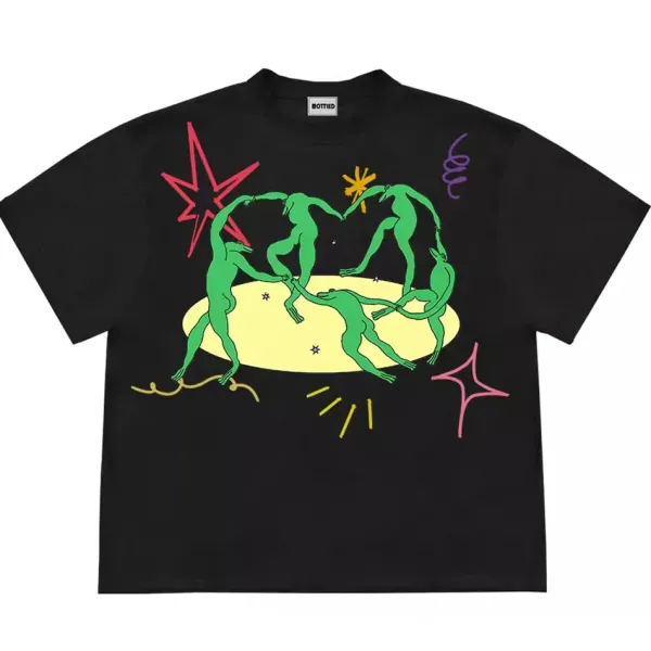 Aesthetic T-Shirts & Graphic Tees*Boogzel Clothing Dancing Aliens Graphic T-Shirt