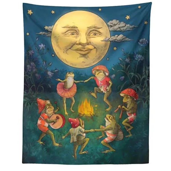Posters / Tapestry*Boogzel Clothing Dancing Under the Moonlight Tapestry