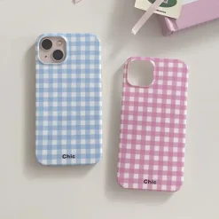 Iphone Cases*Boogzel Clothing Danish Pastel Checkered IPhone Case