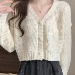 Knit Cardigans*Boogzel Clothing Danish Pastel Cropped Cardigan